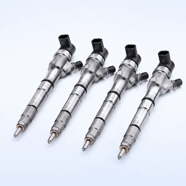 Set of common-rail diesel injectors
